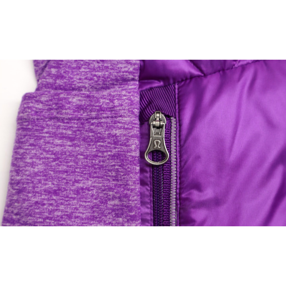 Lululemon Women's Down For A Run Goose Down Quilted Vest Tender Violet Sz 2 - Picture 7 of 10